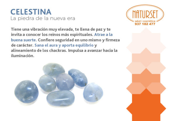 Celestina - Cristales y Piedras de NATURSET